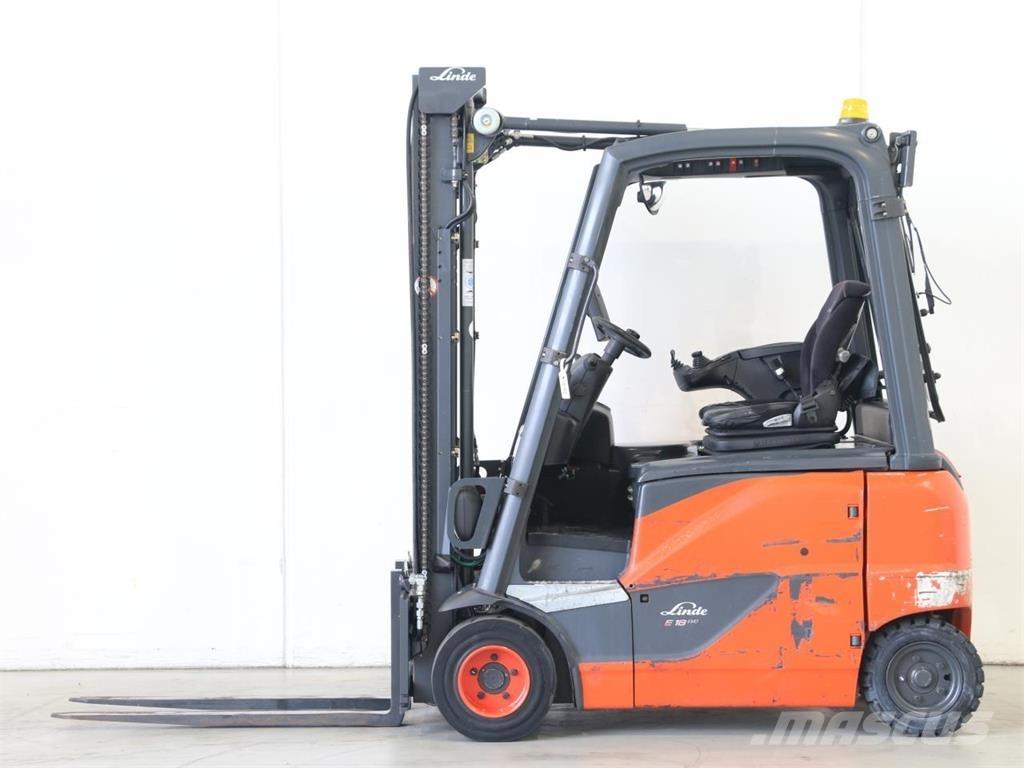 Linde E18PH/386-02 Elektromos targoncák