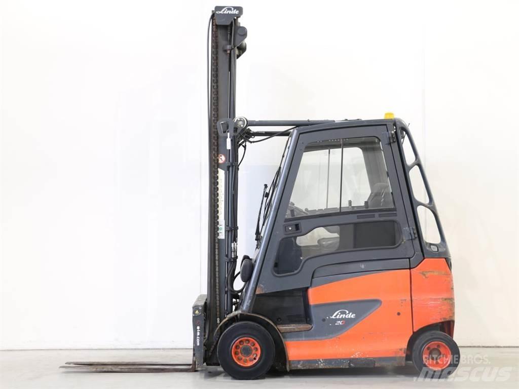 Linde E20/600H/387 Elektromos targoncák