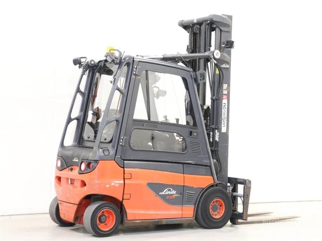 Linde E25/387-01 Elektromos targoncák