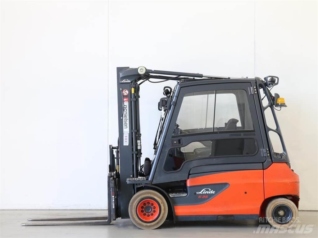 Linde E35L/387 Elektromos targoncák