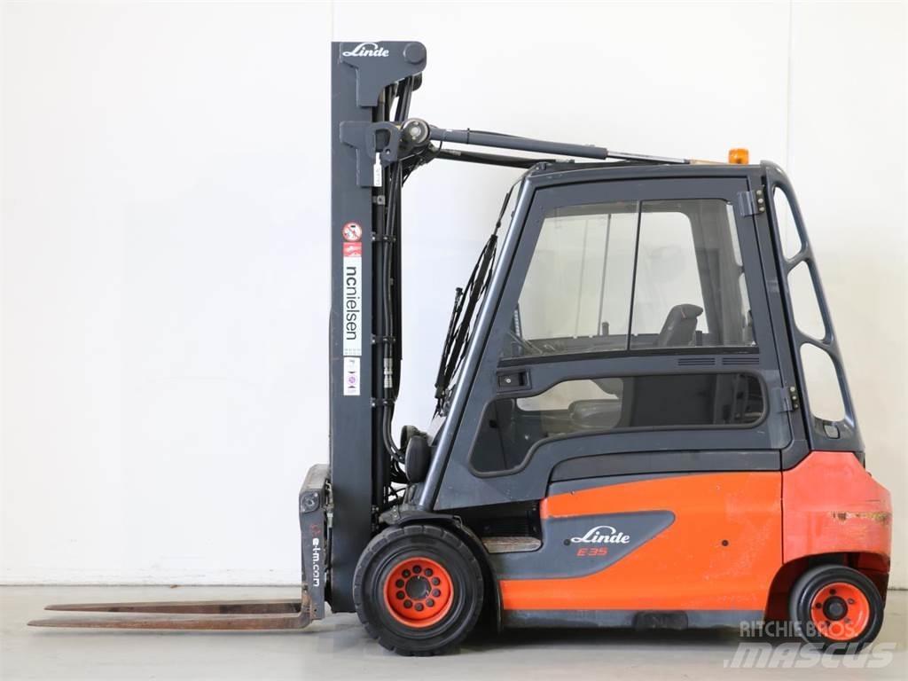 Linde E35L/387 Elektromos targoncák