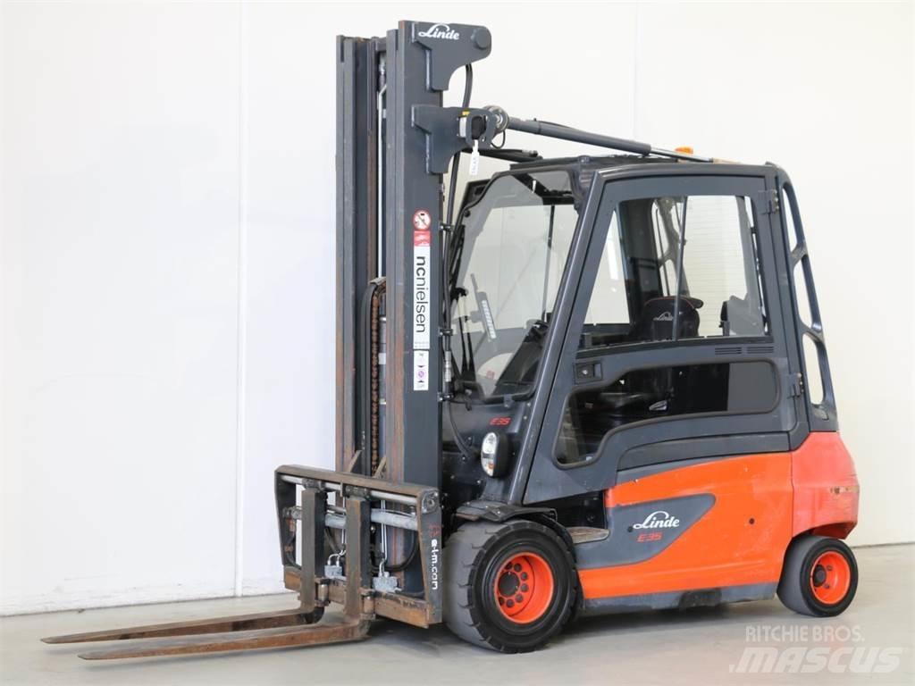 Linde E35L/387 Elektromos targoncák