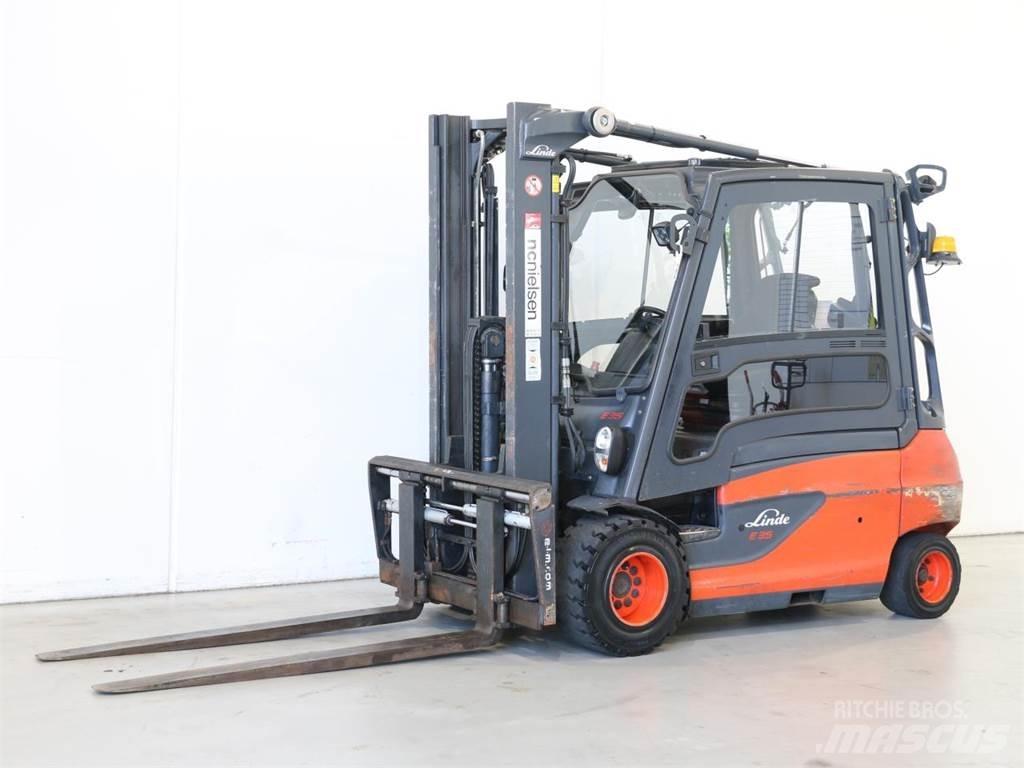 Linde E35L/387 Elektromos targoncák