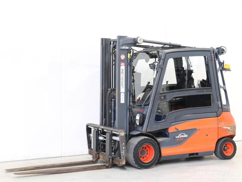 Linde E35L/387 Elektromos targoncák