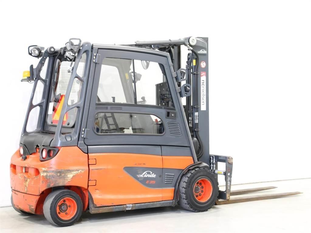 Linde E35L/387 Elektromos targoncák