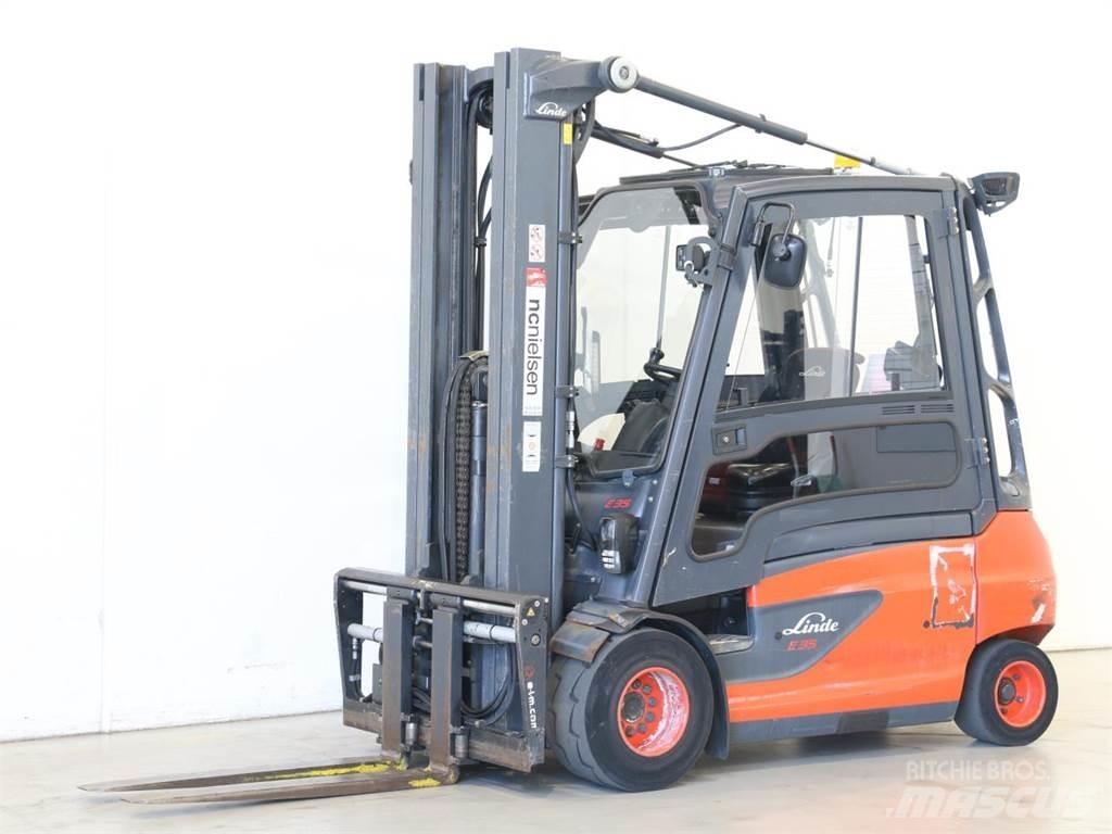 Linde E35L/387 Elektromos targoncák