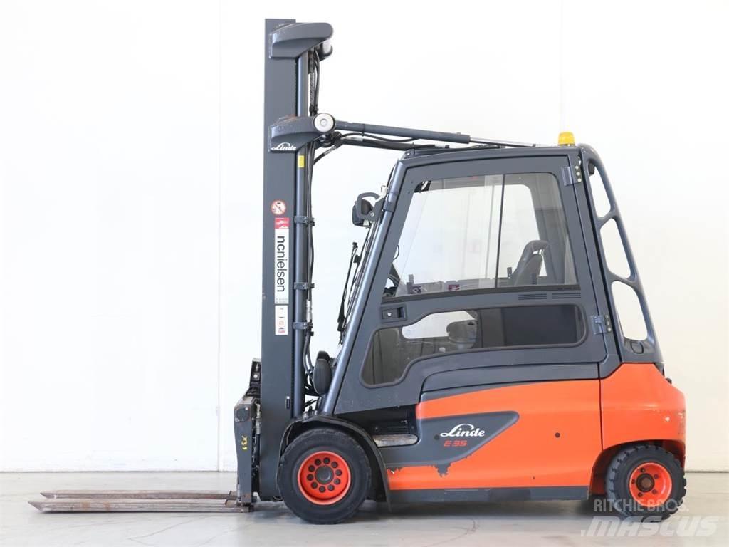 Linde E35L/387 Elektromos targoncák