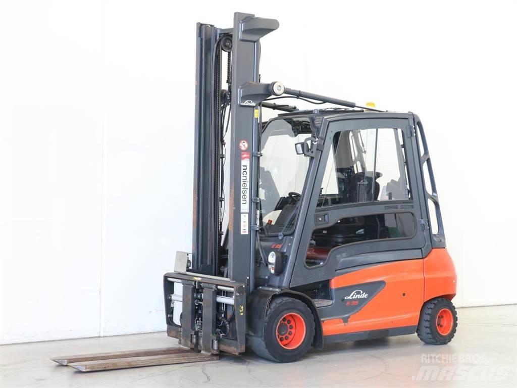 Linde E35L/387 Elektromos targoncák