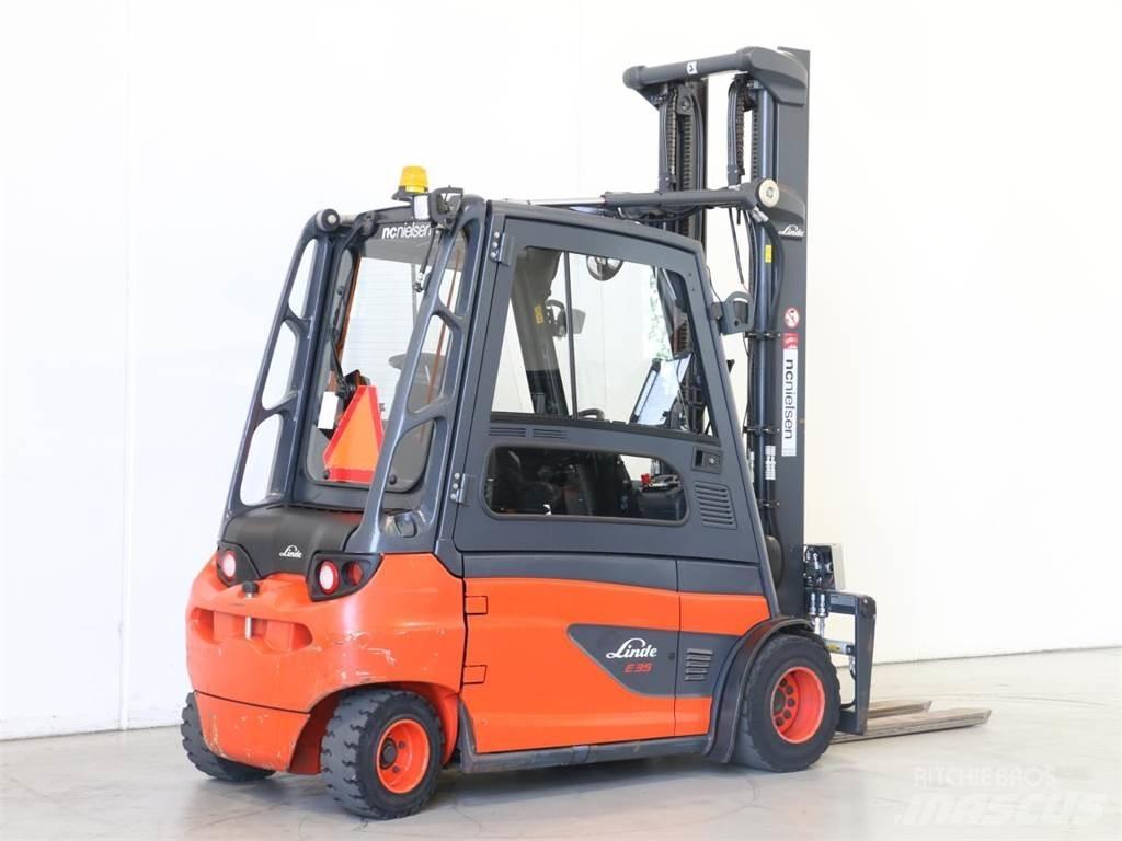 Linde E35L/387 Elektromos targoncák