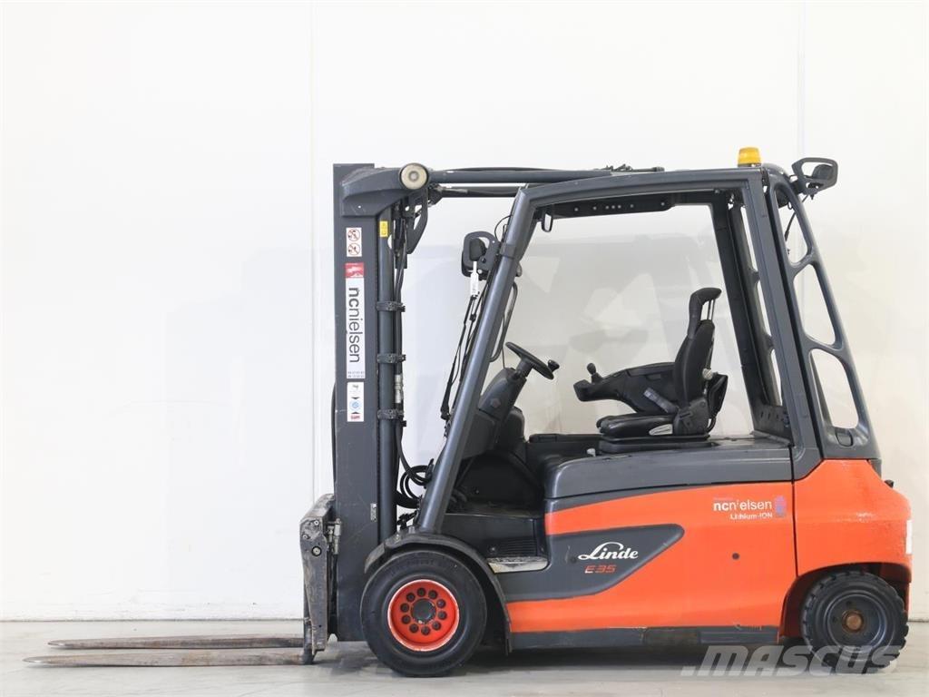 Linde E35L/387 Elektromos targoncák