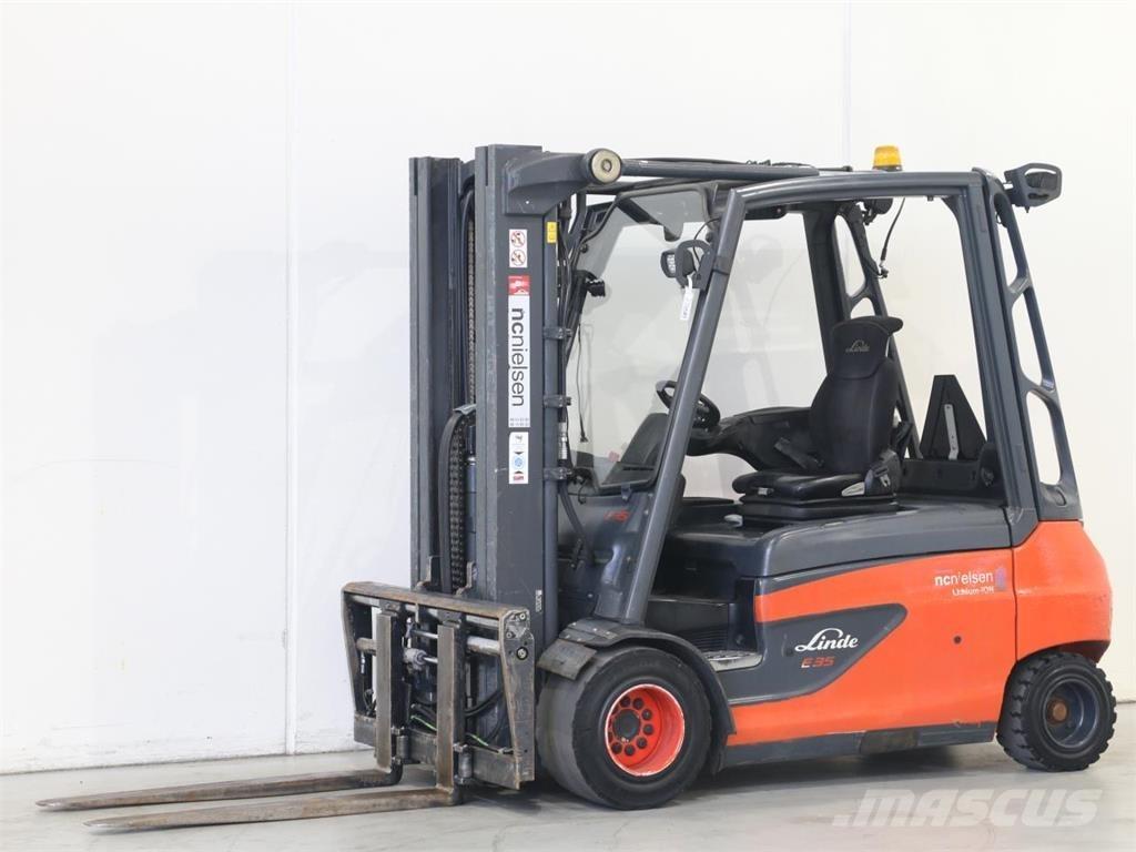 Linde E35L/387 Elektromos targoncák