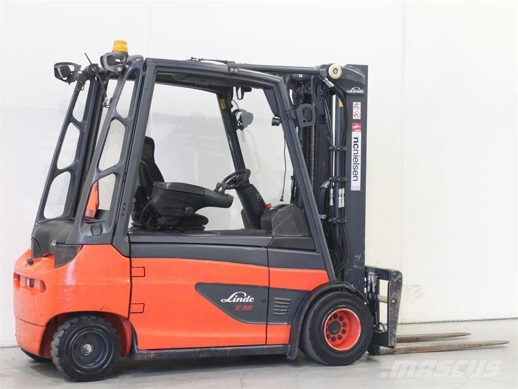 Linde E35L/387 Elektromos targoncák