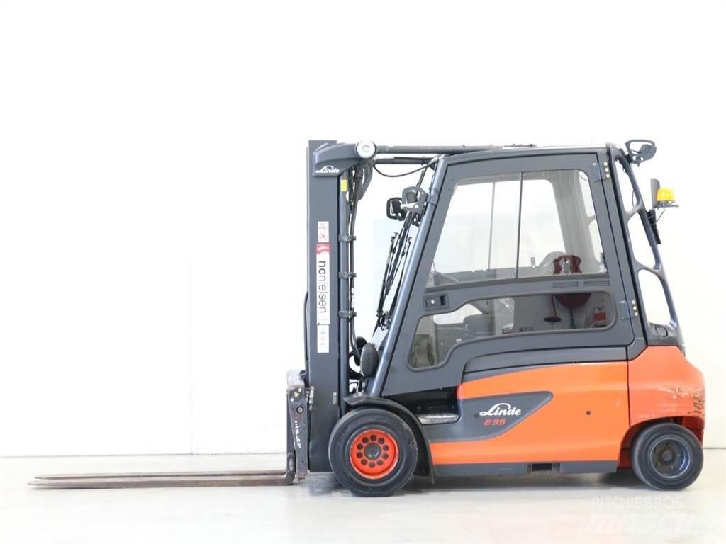 Linde E35L/387-01 Elektromos targoncák