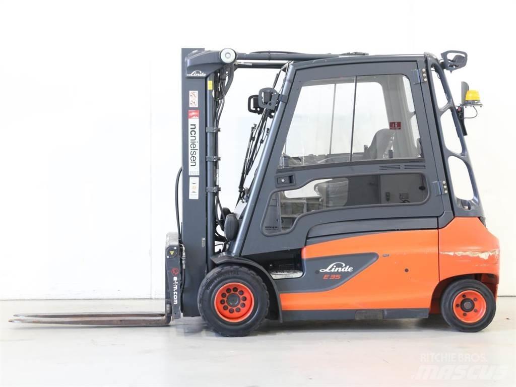Linde E35L/387-01 Elektromos targoncák