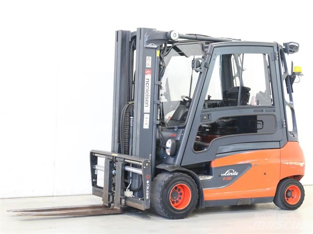 Linde E35L/387-01 Elektromos targoncák