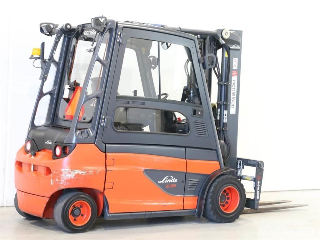 Linde E35L/387-01 Elektromos targoncák