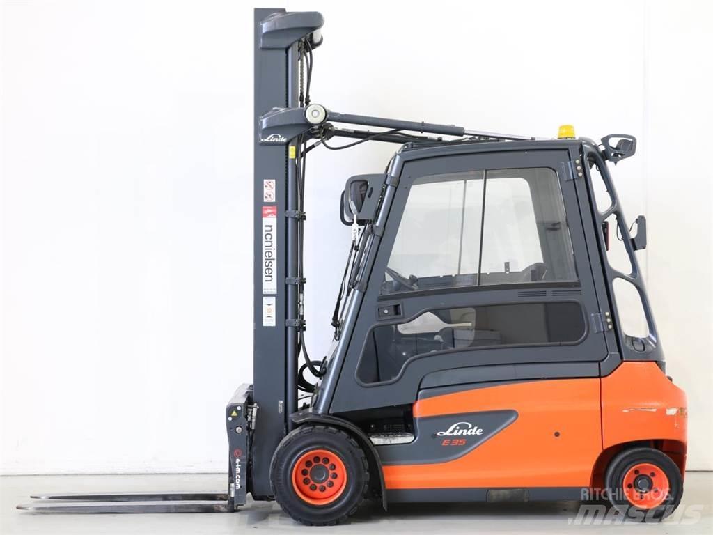 Linde E35L/387-01 Elektromos targoncák