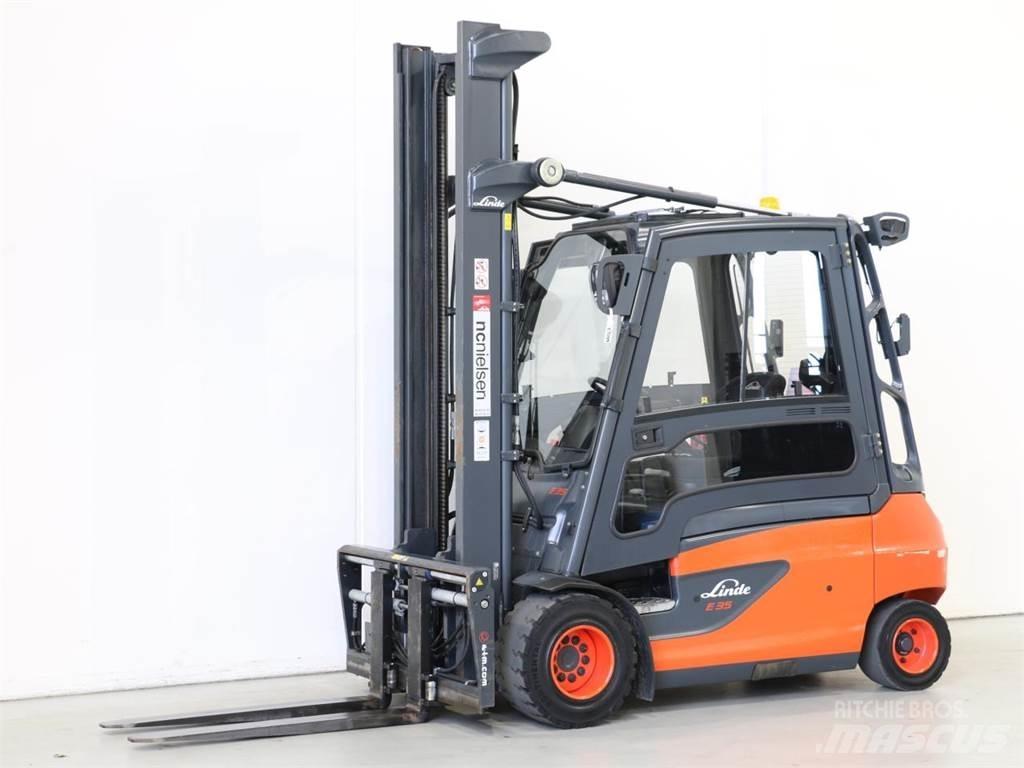 Linde E35L/387-01 Elektromos targoncák