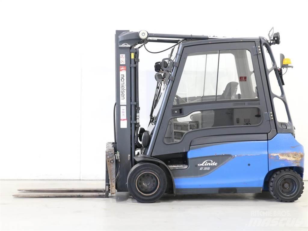 Linde E35L/387-01 Elektromos targoncák