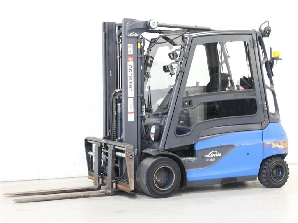 Linde E35L/387-01 Elektromos targoncák