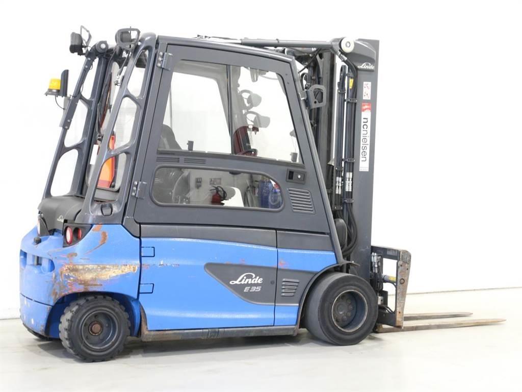 Linde E35L/387-01 Elektromos targoncák