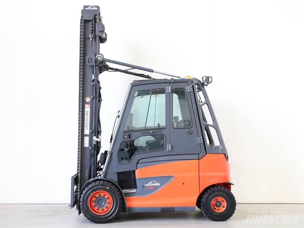 Linde E40/600H/388 Elektromos targoncák