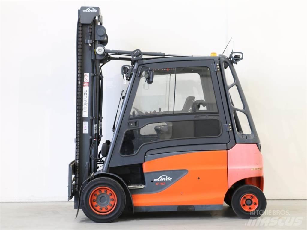 Linde E40/600HL/388 Elektromos targoncák