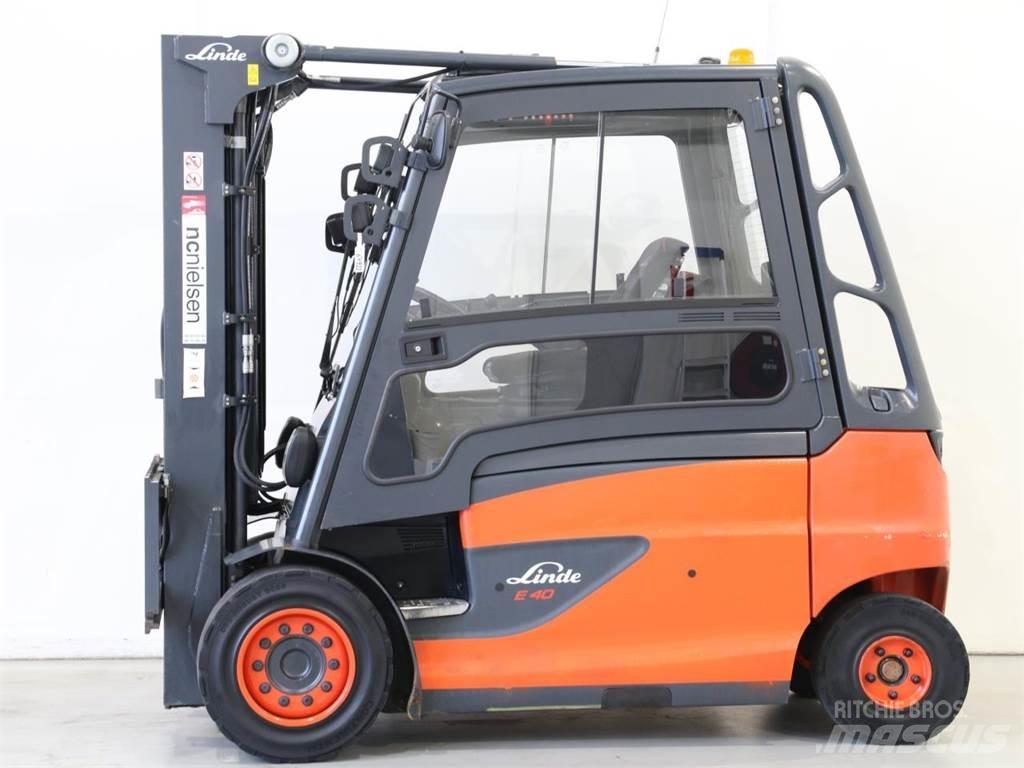 Linde E40/600HL/388 Elektromos targoncák