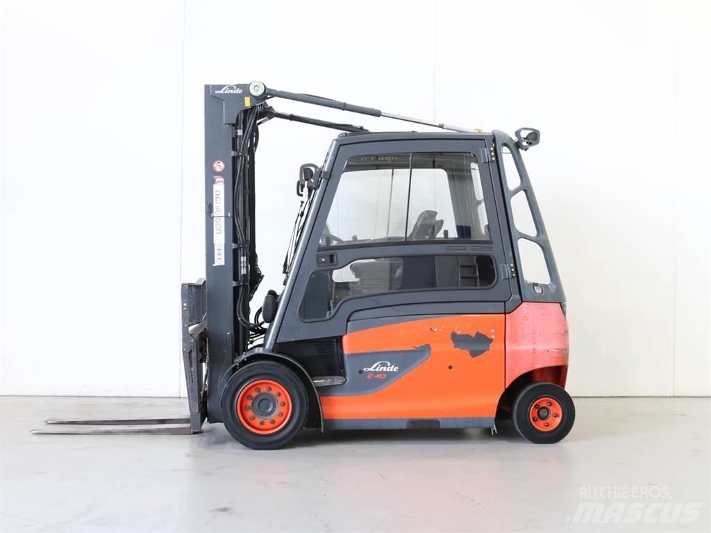 Linde E40/600HL/388 Elektromos targoncák