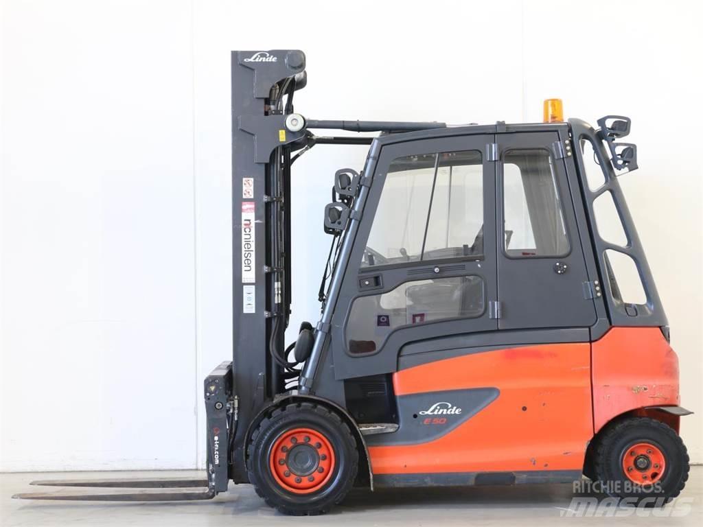 Linde E50/600HL/388 Elektromos targoncák