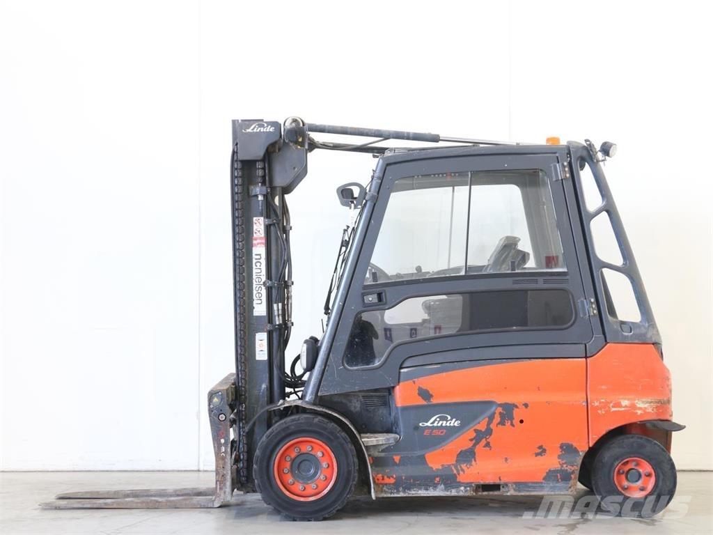 Linde E50/600HL/388 Elektromos targoncák
