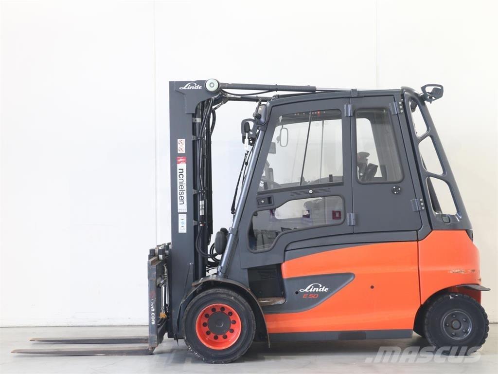 Linde E50/600HL/388 Elektromos targoncák