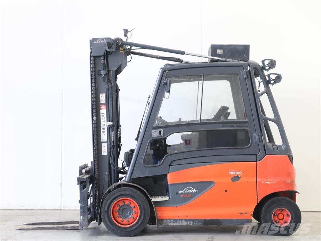 Linde E50HL/388 Elektromos targoncák