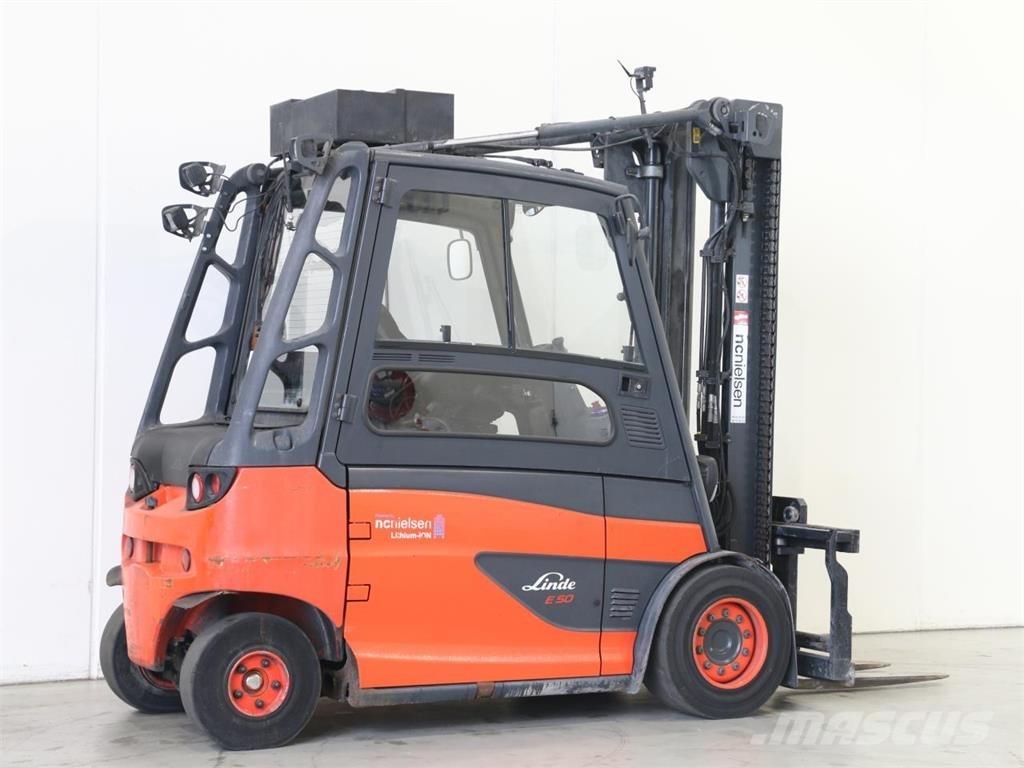 Linde E50HL/388 Elektromos targoncák