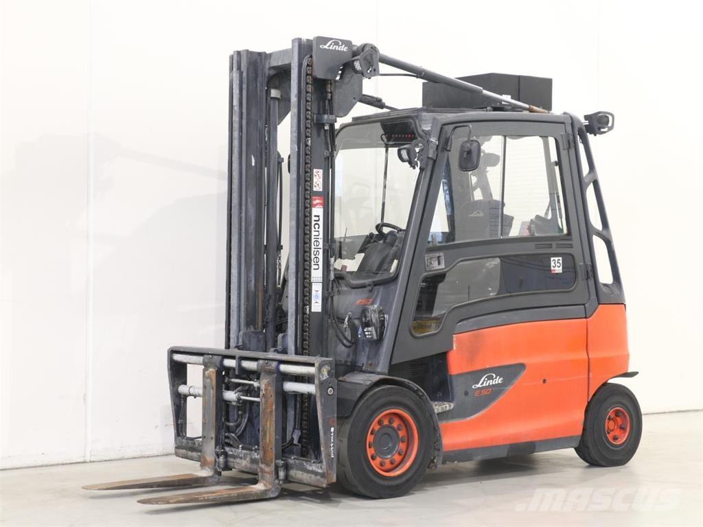 Linde E50HL/388 Elektromos targoncák