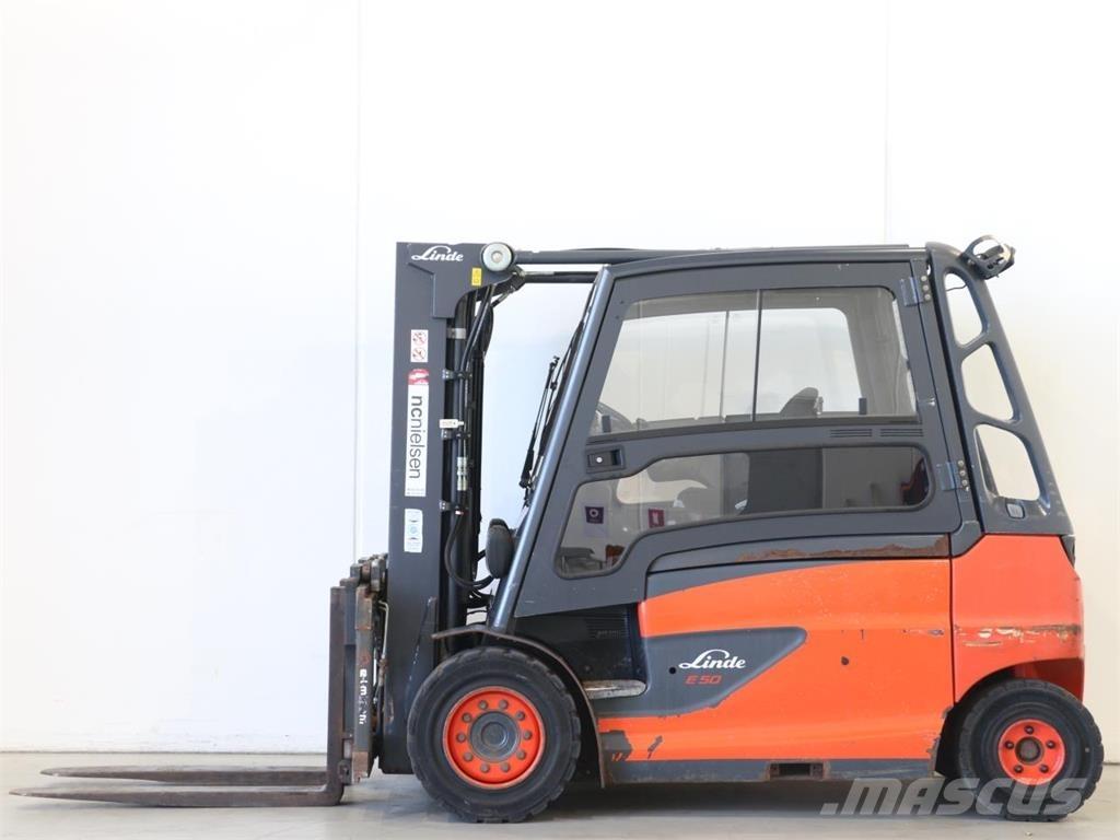 Linde E50L/388 Elektromos targoncák