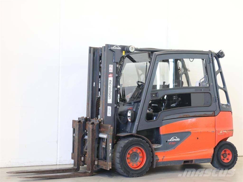 Linde E50L/388 Elektromos targoncák