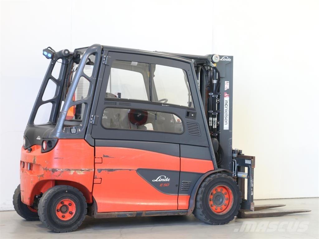 Linde E50L/388 Elektromos targoncák