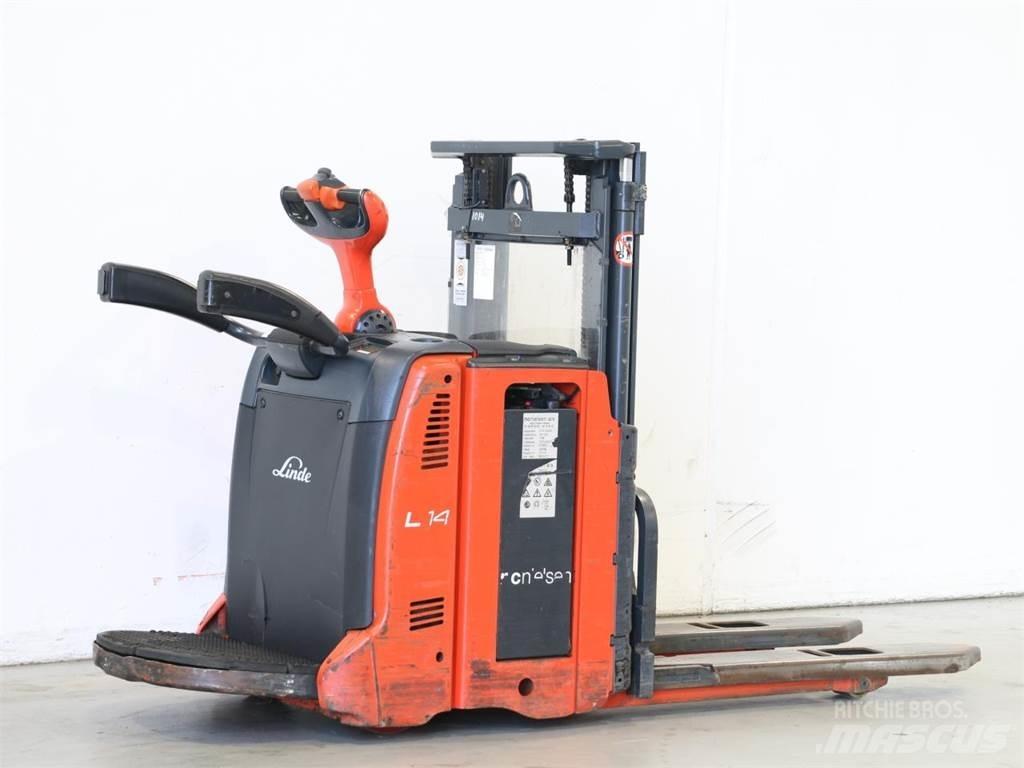 Linde L14AP/133 Gyalogkíséretű targonca