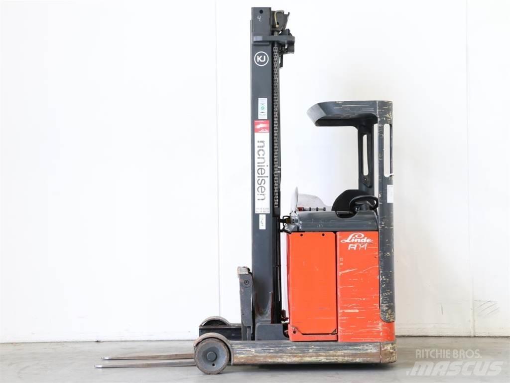 Linde R14/113 Tolóoszlopos targonca