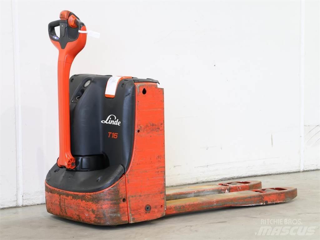 Linde T16/1152 Gyalogkíséretű targonca