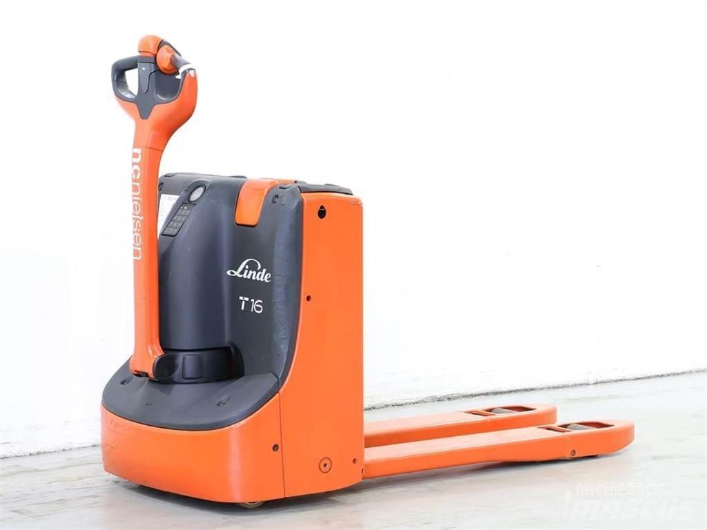 Linde T16/1152 Gyalogkíséretű targonca