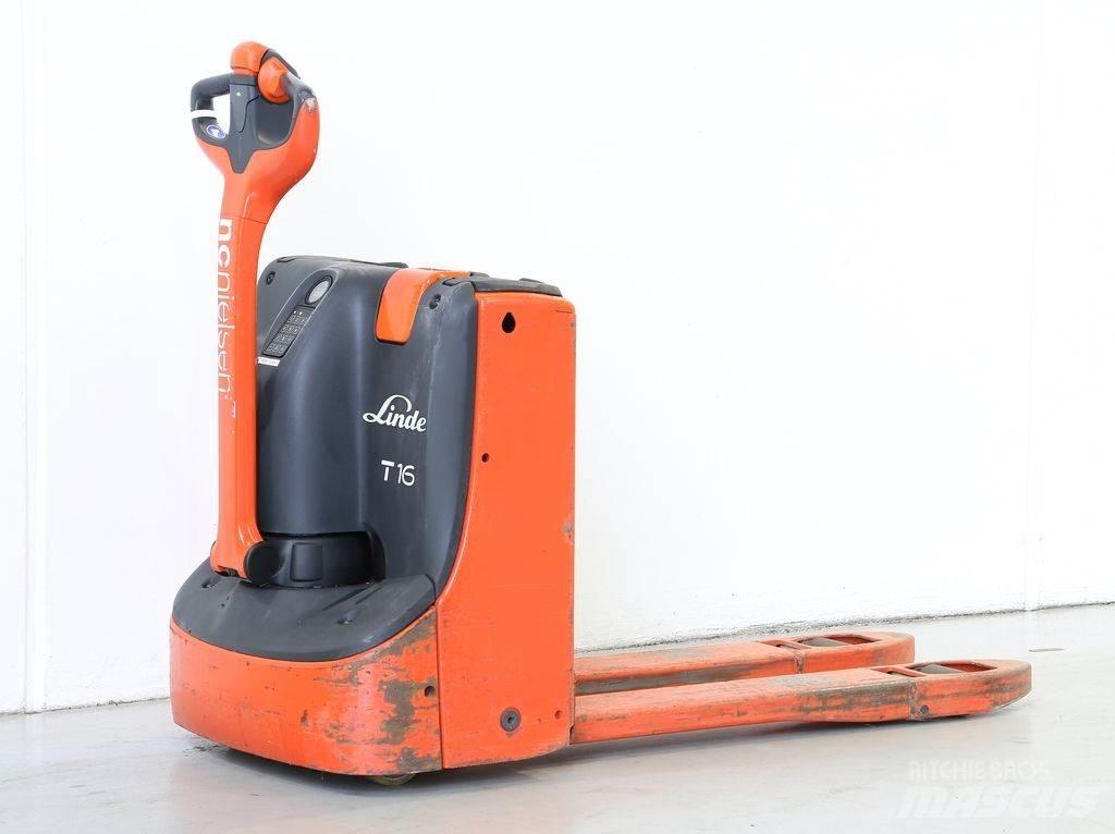 Linde T16/1152 Gyalogkíséretű targonca