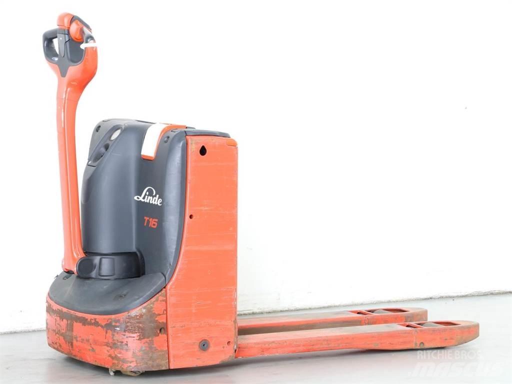 Linde T16/1152 Gyalogkíséretű targonca