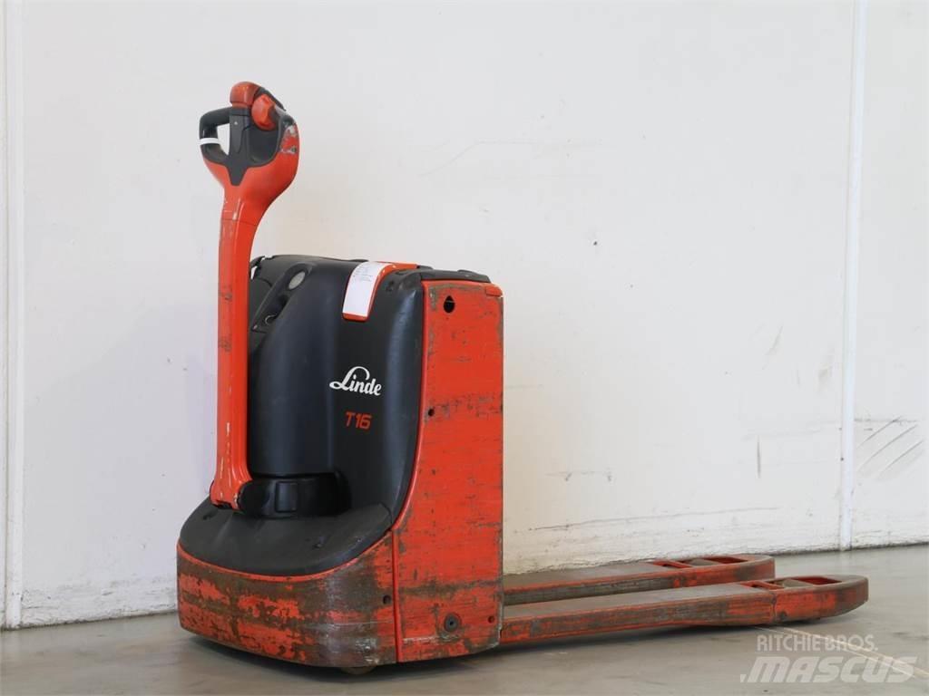 Linde T16/1152 Gyalogkíséretű targonca