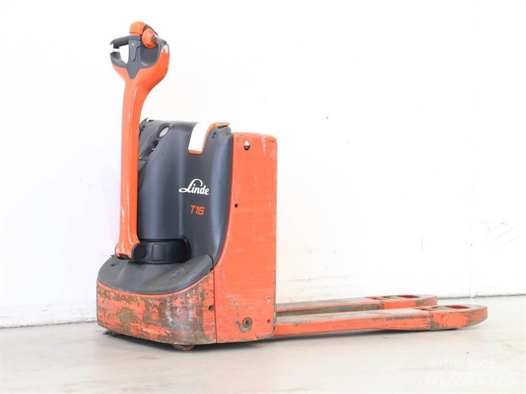 Linde T16/1152 Gyalogkíséretű targonca