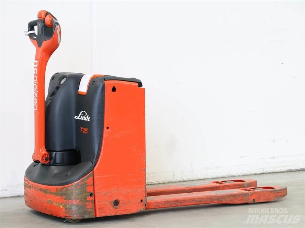 Linde T16/1152 Gyalogkíséretű targonca