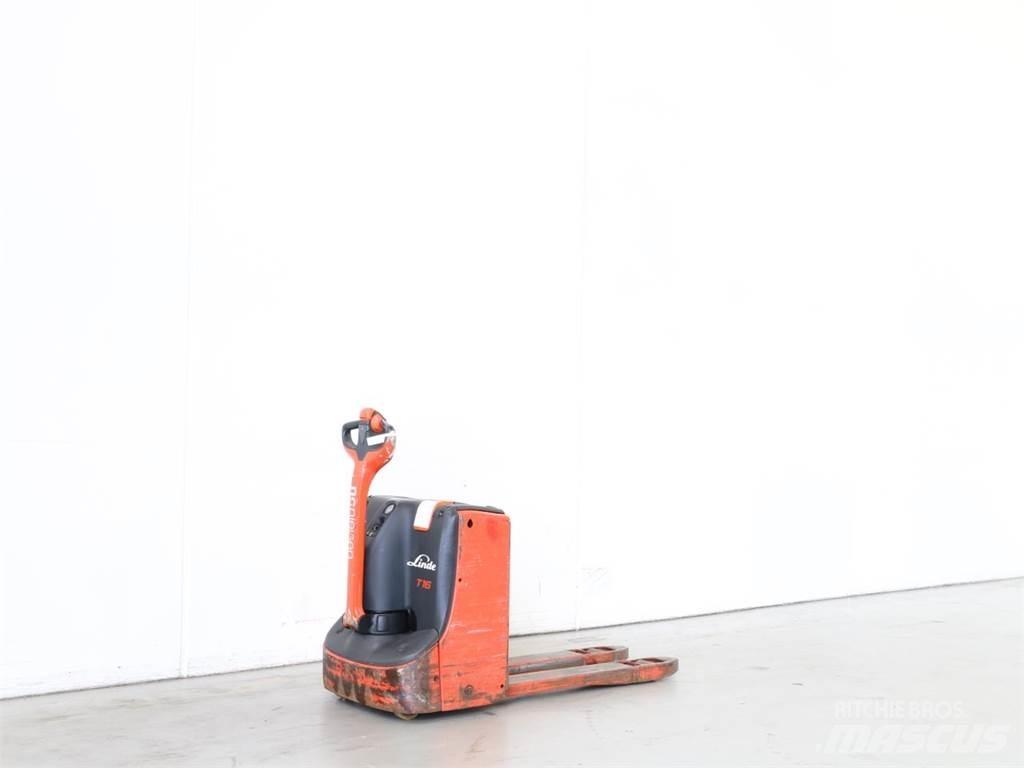 Linde T16/1152 Gyalogkíséretű targonca