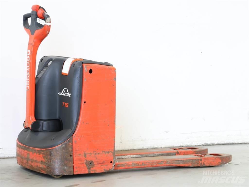 Linde T16/1152 Gyalogkíséretű targonca