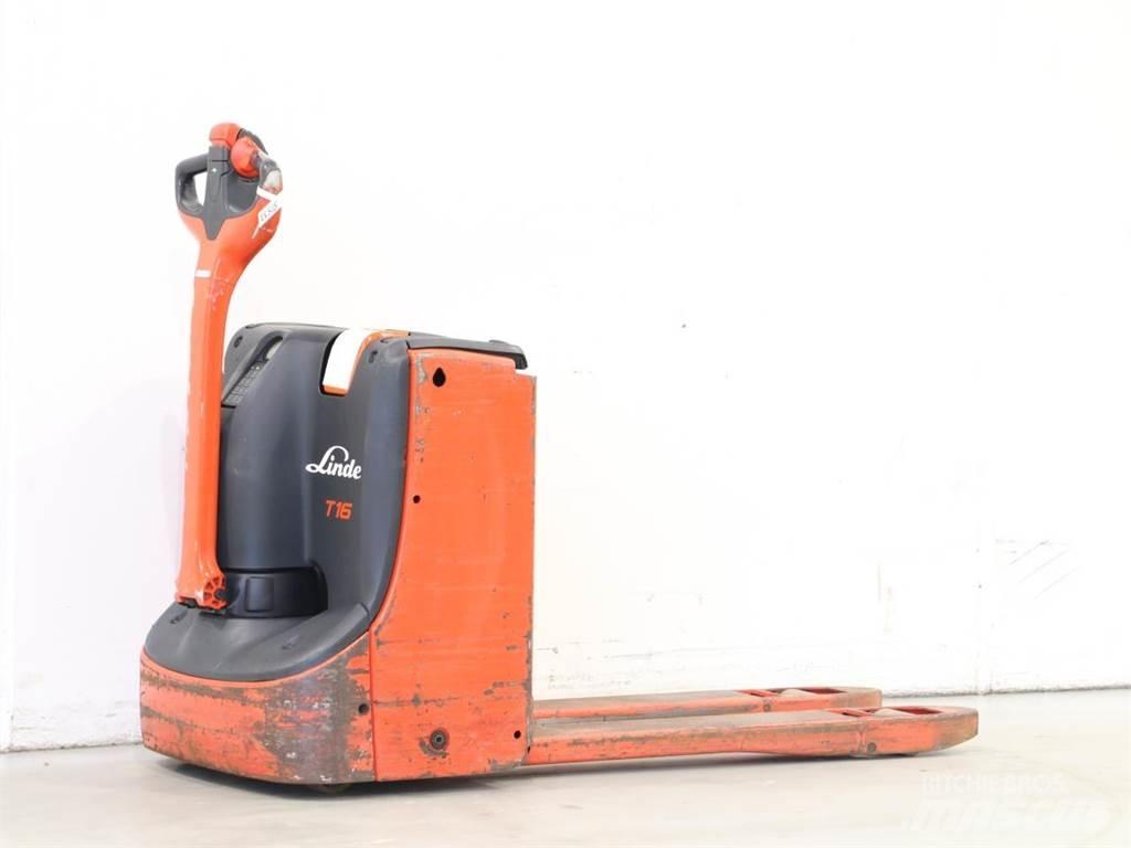 Linde T16/1152 Gyalogkíséretű targonca